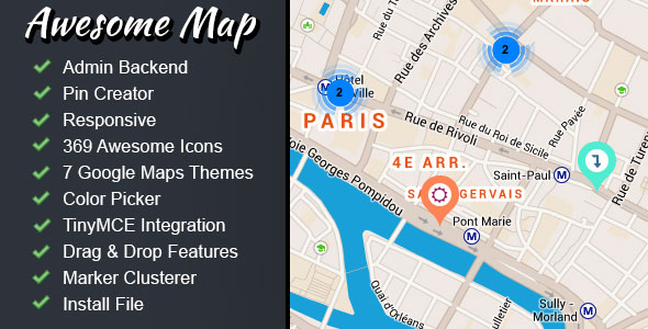 77 Awesome Map Fully Customizable Markers Map