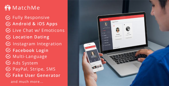 86 Matchme Complete Dating Script V162