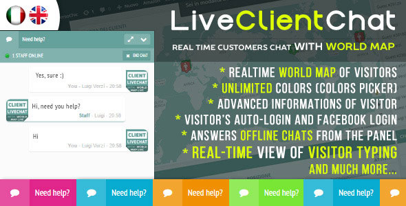 136 Live Client Chat Help Chat With Visitors Map