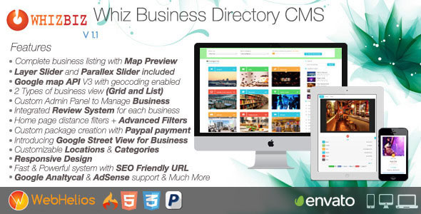 173 Whizbiz Business Directory Cms