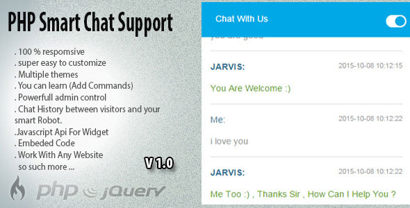 285 Php Smart Robot Chat Support