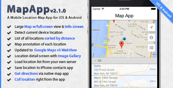 324 Mapapp Ios And Android Mobile Location Map App