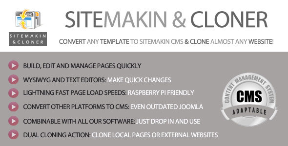 368 Sitemakin And Cloner Fast Cms And Cloner