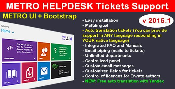 374 Metro Help Desk Support Tickets