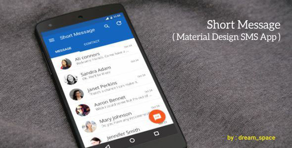 556 Short Message Android Sms App