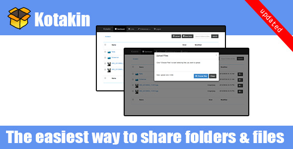 617 Kotakin Self Hosted File Sharing
