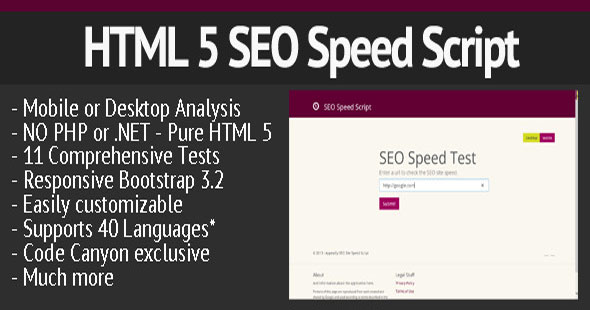 673 Html 5 Seo Speed Script No Server Required
